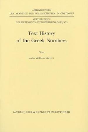 Text History of the Greek Numbers