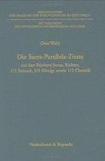 Die Sacra-Parallela-Zitate aus den Büchern Josua, Richter, 1/2 Samuel, 3/4 Könige sowie 1/2 Chronik