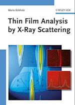 Thin Film Analysis by X–Ray Scattering