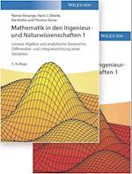 Mathematik in den Ingenieur- und Naturwissenschaften, Lehrbuch plus Aufgaben und Loesungen im Set