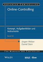 Online–Controlling – Konzept, Aufgabenfelder und Instrumente