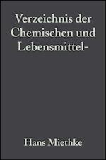 Verzeichnis der Chemischen und Lebensmittel- Untersuchungsamter in der Bundesrepublik Deutschland