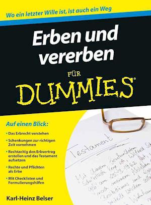 Erben und vererben fur Dummies