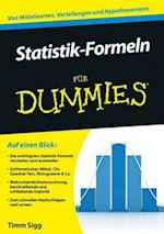 Statistik-Formeln fur Dummies