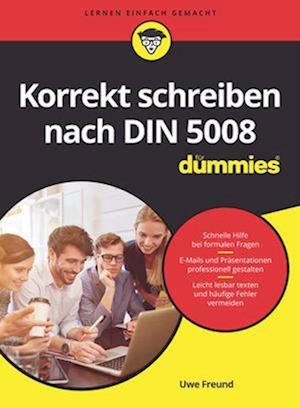 Korrekt schreiben nach DIN 5008 fur Dummies