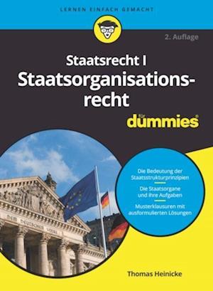 Staatsrecht I Staatsorganisationsrecht fur Dummies