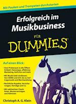 Erfolgreich im Musikbusiness für Dummies