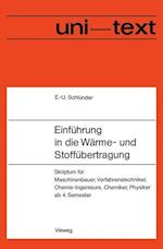 Einführung in die Wärme- und Stoffübertragung