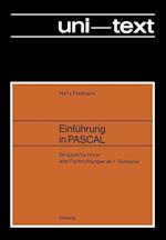 Einfuhrung in PASCAL