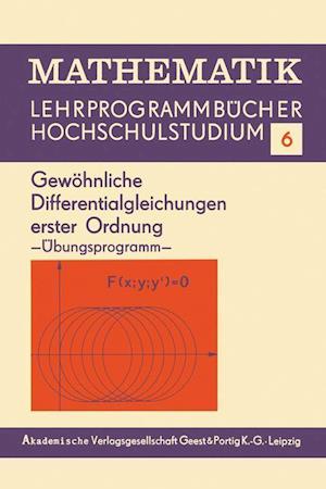 Gewöhnliche Differentialgleichungen erster Ordnung