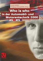 Who Is Who in Der Automobil- Und Motorentechnik 2000