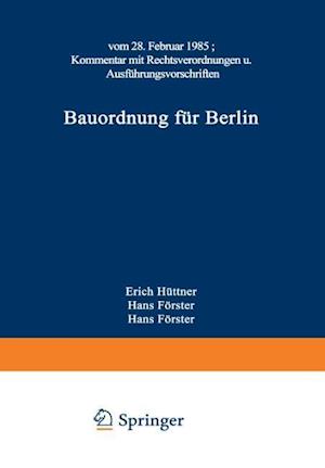 Bauordnung Für Berlin