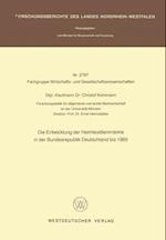 Die Entwicklung Der Heimtextilienmärkte in Der Bundesrepublik Deutschland Bis 1985