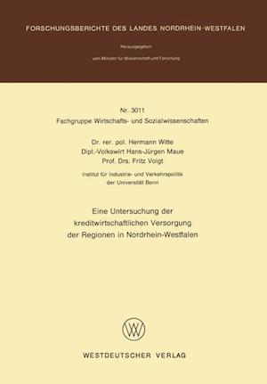 Eine Untersuchung der kreditwirtschaftlichen Versorgung der Regionen in Nordrhein-Westfalen