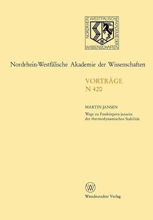 Nordrhein-Westfalische Akademie Der Wissenschaften