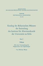 Katalog Der Bithynischen Münzen Der Sammlung Des Instituts Für Altertumskunde Der Universität Zu Köln