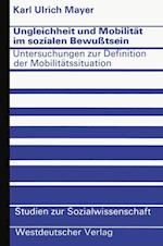 Ungleichheit und Mobilität im sozialen Bewußtsein