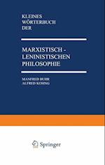Kleines Wörterbuch Der Marxistisch-Leninistischen Philosophie