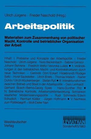 Arbeitspolitik