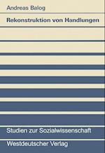 Rekonstruktion von Handlungen
