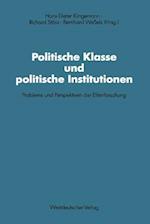 Politische Klasse und politische Institutionen