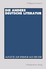 Die andere deutsche Literatur