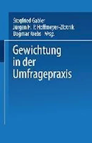 Gewichtung in Der Umfragepraxis