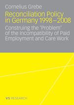 Reconciliation Policy in Germany 1998-2008