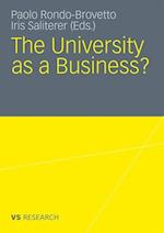 The University as a Business