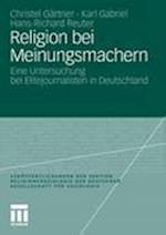 Religion bei Meinungsmachern