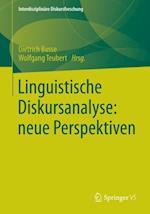 Linguistische Diskursanalyse: neue Perspektiven