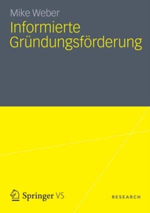 Informierte Gründungsförderung