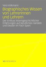 Biographisches Wissen von Lehrerinnen und Lehrern