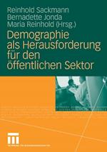 Demographie als Herausforderung für den öffentlichen Sektor