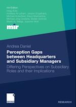 Perception Gaps between Headquarters and Subsidiary Managers
