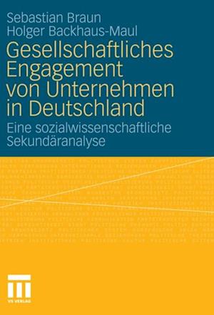 Gesellschaftliches Engagement von Unternehmen in Deutschland