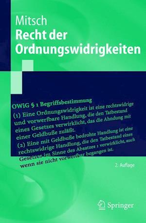 Recht der Ordnungswidrigkeiten