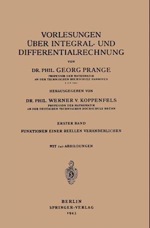 Vorlesungen Über Integral- und Differentialrechnung