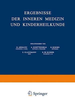 Ergebnisse der Inneren Medizin und Kinderheilkunde