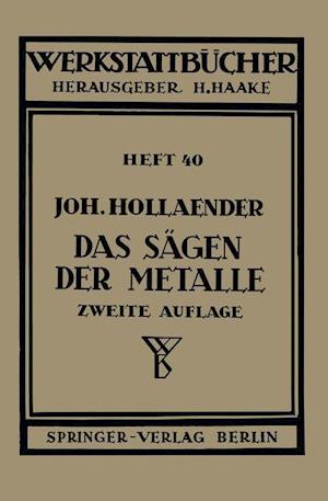 Das Sägen der Metalle