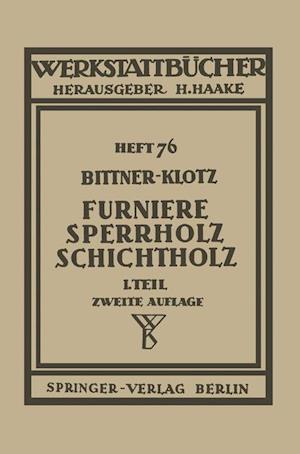 Furniere — Sperrholz Schichtholz