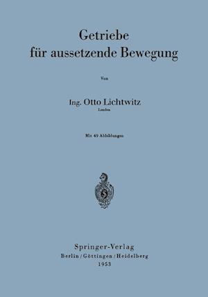 Getriebe Für Aussetzende Bewegung