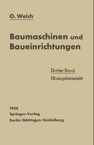 Baumaschinen Und Baueinrichtungen