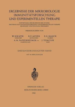 Ergebnisse der Mikrobiologie Immunitatsforschung und Experimentellen Therapie