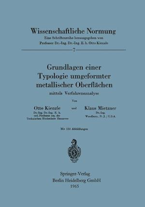 Grundlagen Einer Typologie Umgeformter Metallischer Oberflächen