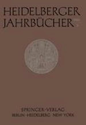Heidelberger Jahrbucher X
