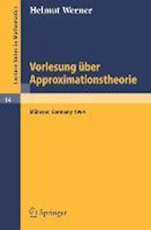 Vorlesung Über Approximationstheorie