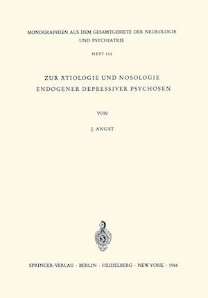 Zur Ätiologie und Nosologie endogener depressiver psychosen