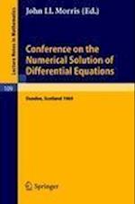 Conference on the Numerical Solution of Differential Equations