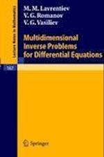 Multidimensional Inverse Problems for Differential Equations